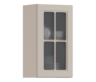 MODERN шкаф навесной со стеклом 1 дв 40х72 см