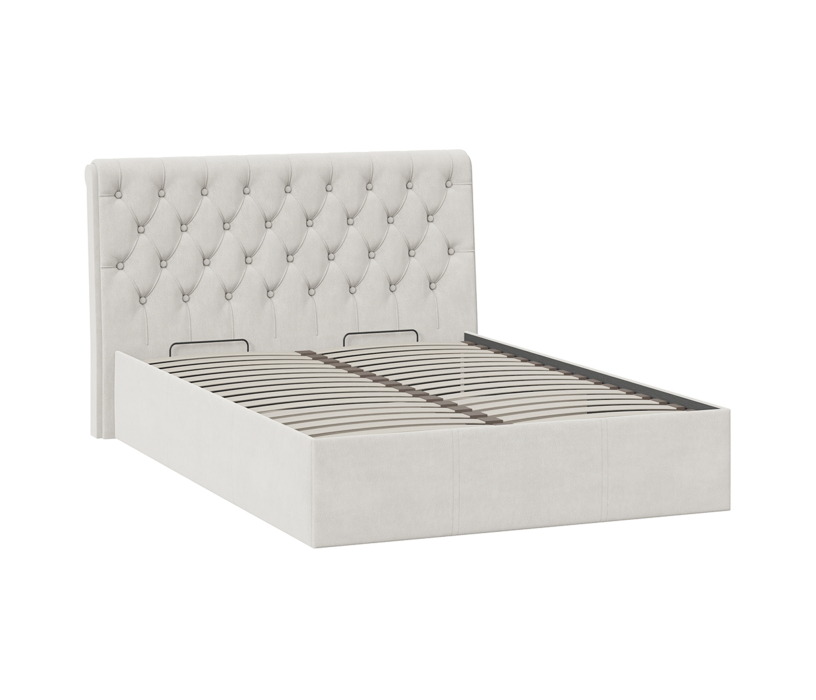 Кровати 140х200, Кровать Скарлет с ПМ 1400 велюр