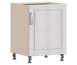 Регина РС-60 Шкаф-стол Песочный/Риф белоснежный