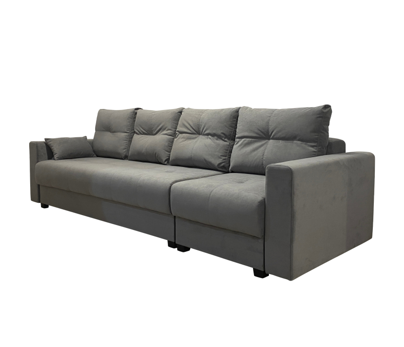 Диваны с ящиком для белья, Диван Комфорт-6(3+1К) модульный, НПБ, велюр