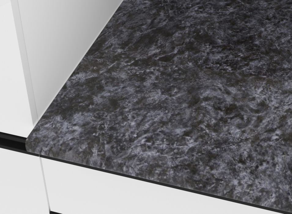 Кухонные гарнитуры, Кухонный гарнитур Лотос гранд прайм 2,1 х 2,7 м Белый глянец ЛДСП