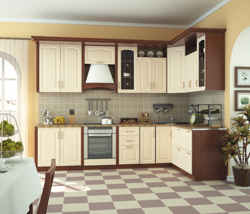 Лидеры продаж модульных кухонь, Регина Кухонный гарнитур Экспозиция 15