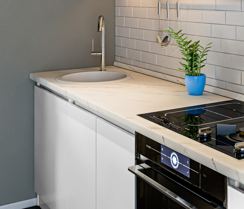 Кухонные гарнитуры, Кухонный гарнитур Леон прямой 2600 см