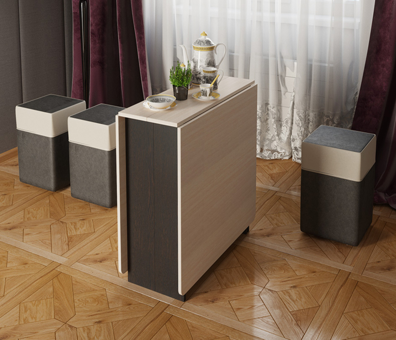 Обеденные столы, Стол-книжка Т2