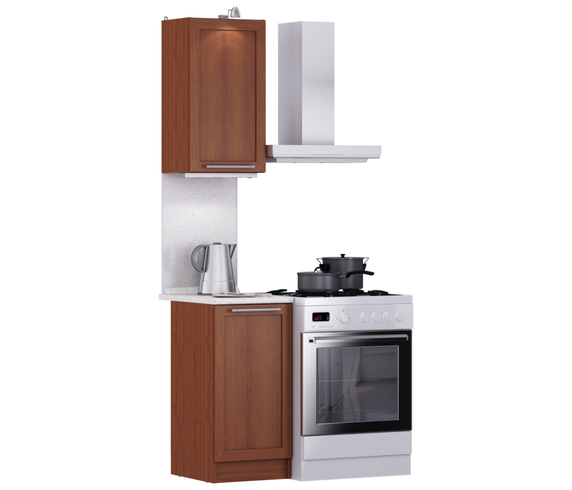 Ангелина Квадро, Кухонный гарнитур Ангелина Комфорт Орех Итальянский 40 см