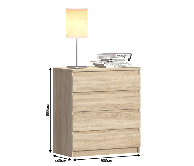 Комоды, Комод Веста СБ-2256