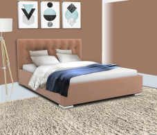 Двуспальные, Кровать Бостон 1600 с ламелями, велюр