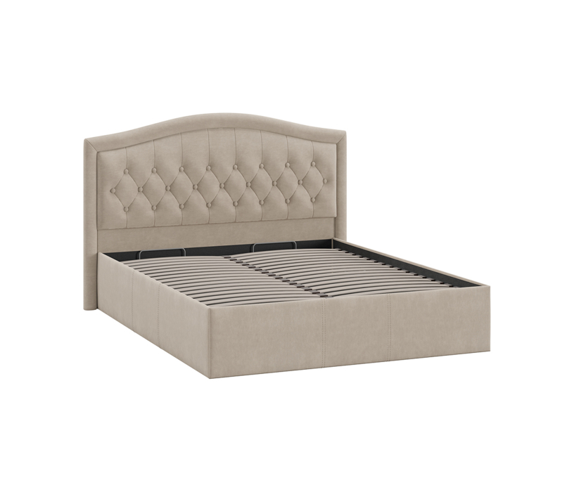 С подъемным механизмом, Кровать Адель тип 1 с ПМ, велюр