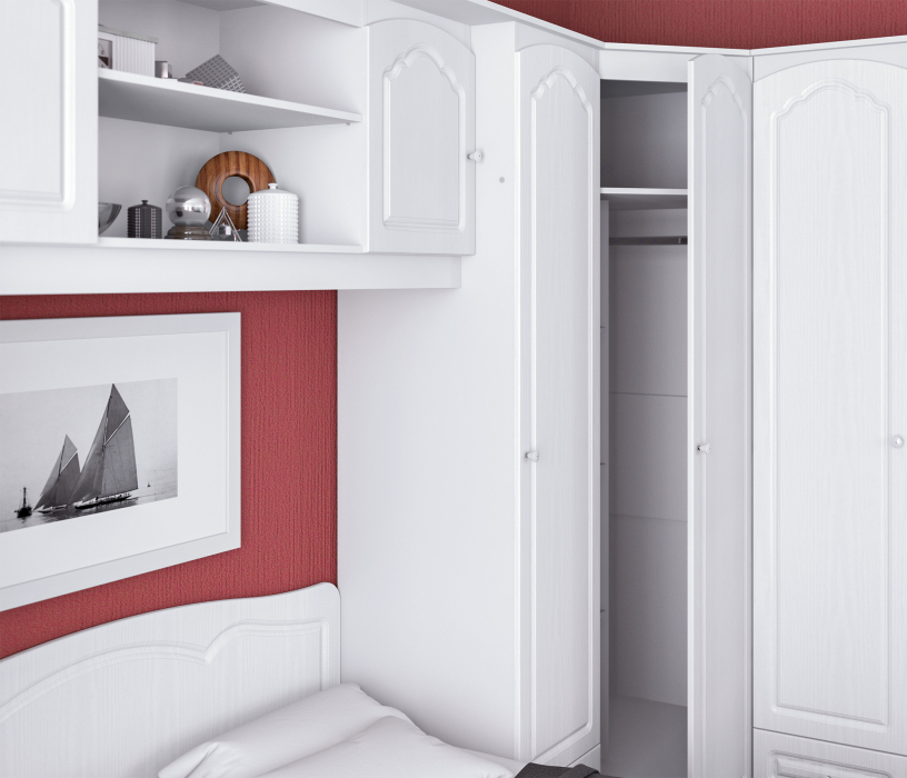 В спальню, Шкаф 1- но дверный Левый Амалия СБ-986