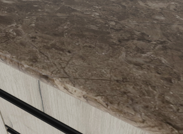 Кухонный гарнитур Равенна лайт 1,2 м Дуб браун ЛДСП