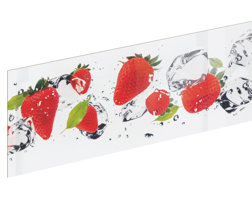 Стеновые панели, Панель 2800*610*6  FM 13 Клубника