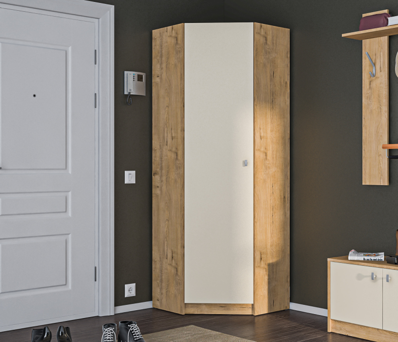 Угловые шкафы, Шкаф угловой Сидней СБ-2589