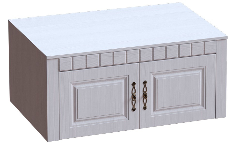 Настенные полки, Прованс спальня антресоль 2-дв