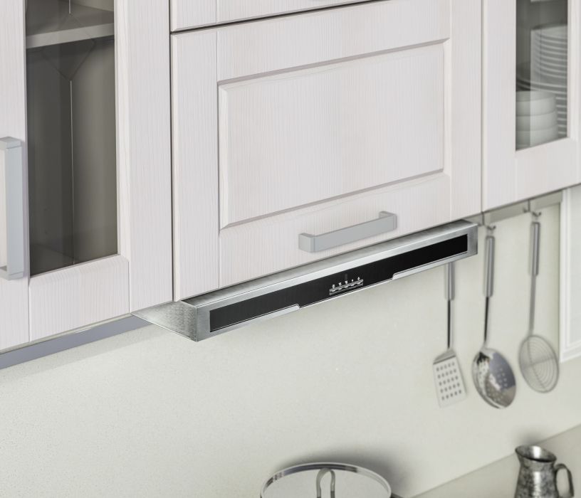 Лидеры продаж модульных кухонь, Регина Риф белоснежный с гнутыми фасадами 2700*1650