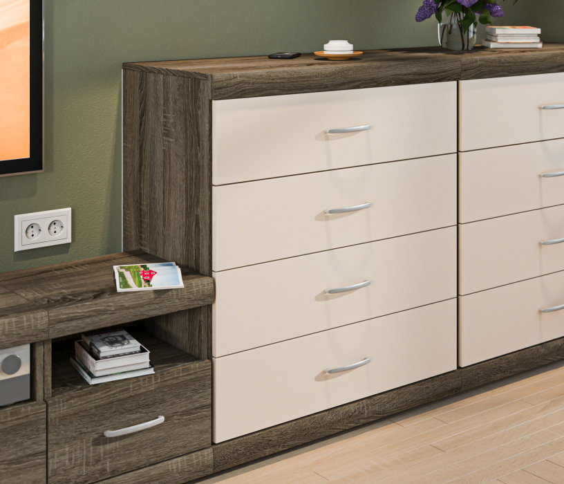 Стенки для гостиной, Монако Гостиная L-2800