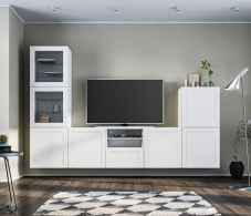 Стенки для гостиной, Гостиная Тренд 2 Белый/Modern Белый