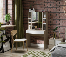 С зеркалом, Стол туалетный Салли