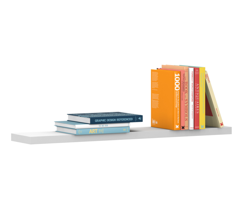 Настенные полки, Полка Дионис СБ-2364/1 Белый