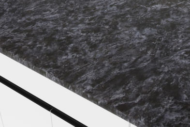 Кухонный гарнитур Лотос экстра 5 3,0 м Белый глянец ЛДСП