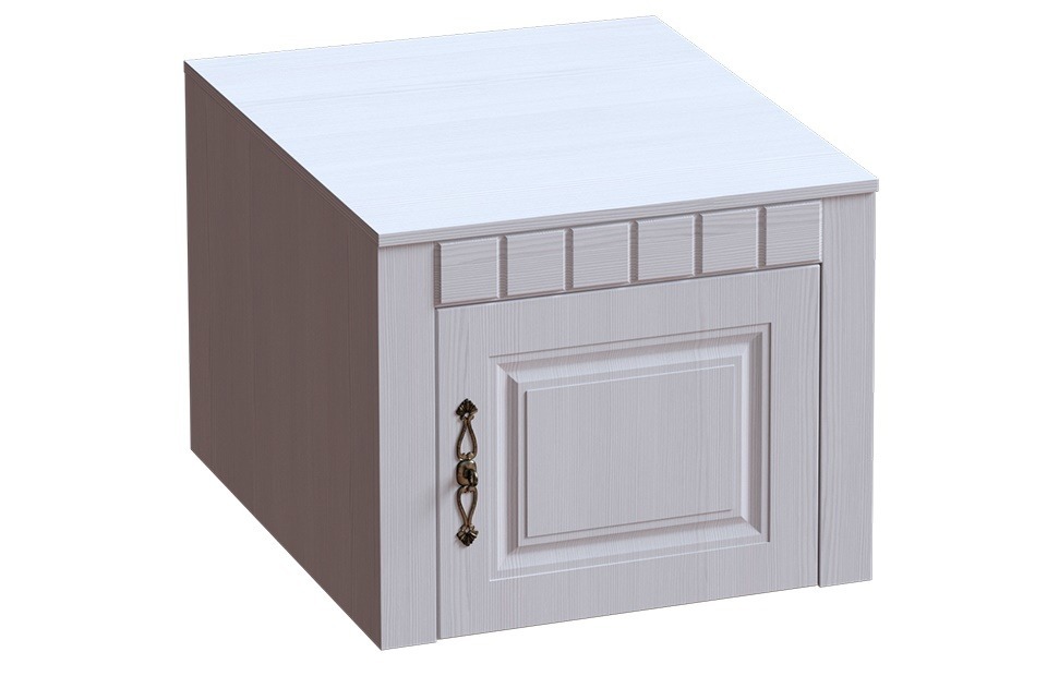 Настенные полки, Прованс спальня антресоль 1-дв.