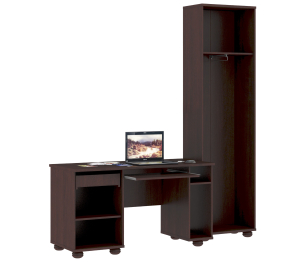 Верди комплект стол+шкаф (с выдвижной штангой)