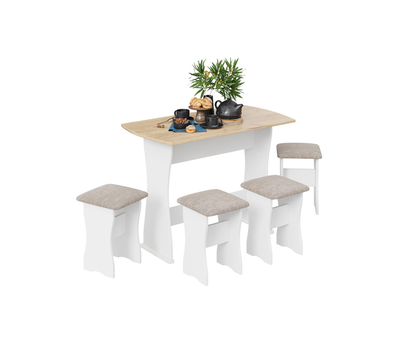 Обеденные группы, Обеденная группа тип 1 (Искусственная замша )