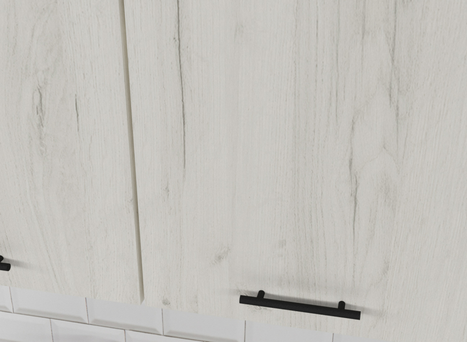 Кухонные гарнитуры, Кухонный гарнитур Сиена макси 1,8 м Дуб грей/Бетон темный ЛДСП