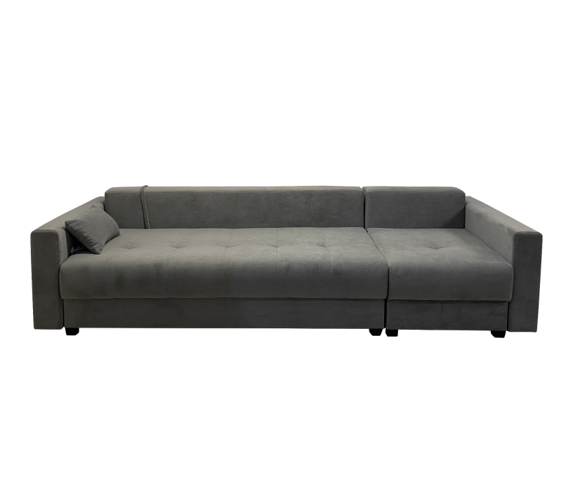 Диваны с ящиком для белья, Диван Комфорт-6(3+1К) модульный, НПБ, велюр