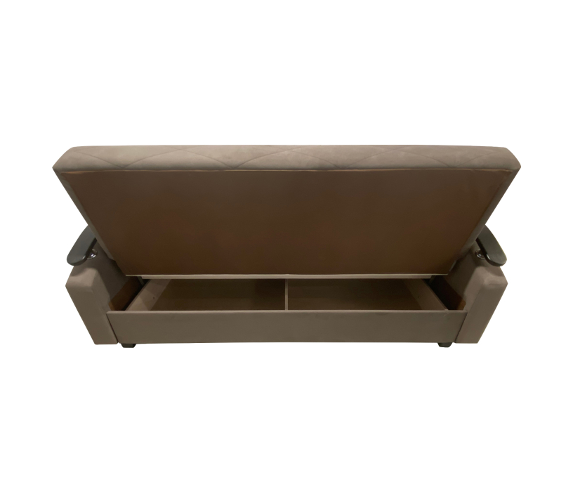 Диваны с ящиком для белья, Диван Престиж-16 НПБ, велюр