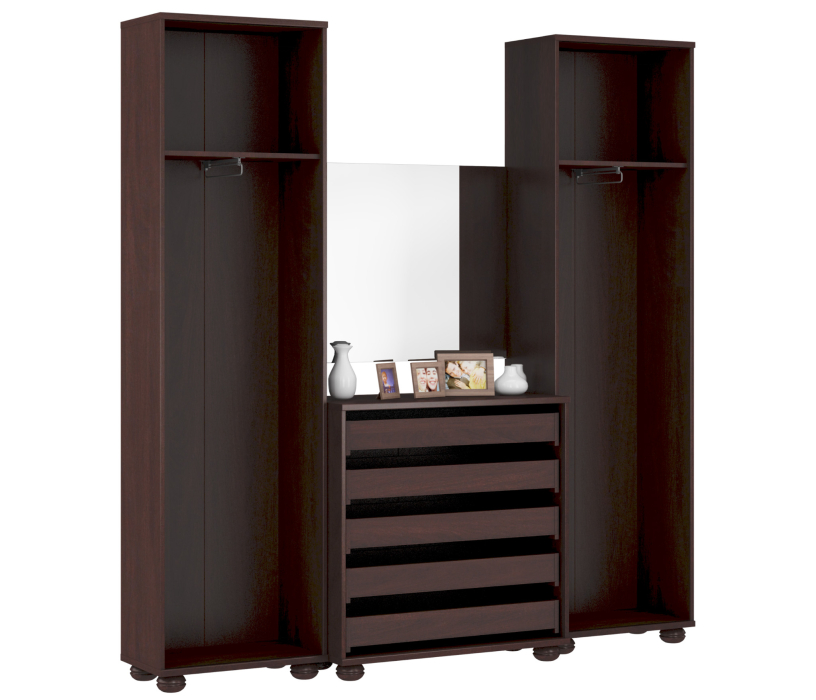 Прихожие, Комплект комод+шкафы (с выдв штангой) Верди