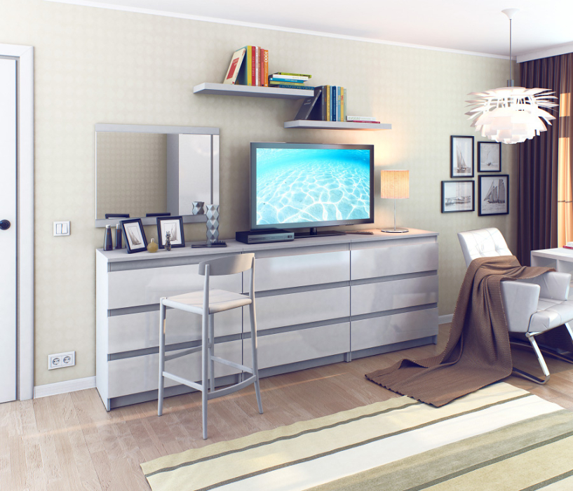 Стенки для гостиной, Стенка Медея 240 см.