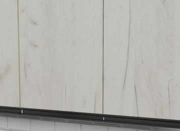 Кухонный гарнитур Паола медиум 1,4 м Дуб грей/Дуб Браун ЛДСП