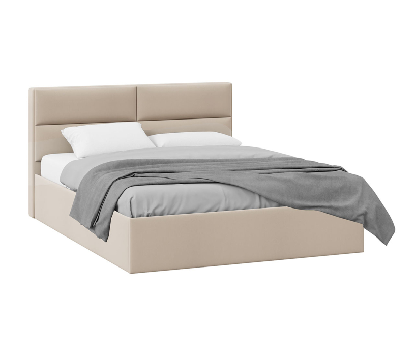 Мягкая кровать, Кровать с мягкой обивкой 160*200 с подъемным механизмом Глосс велюр 