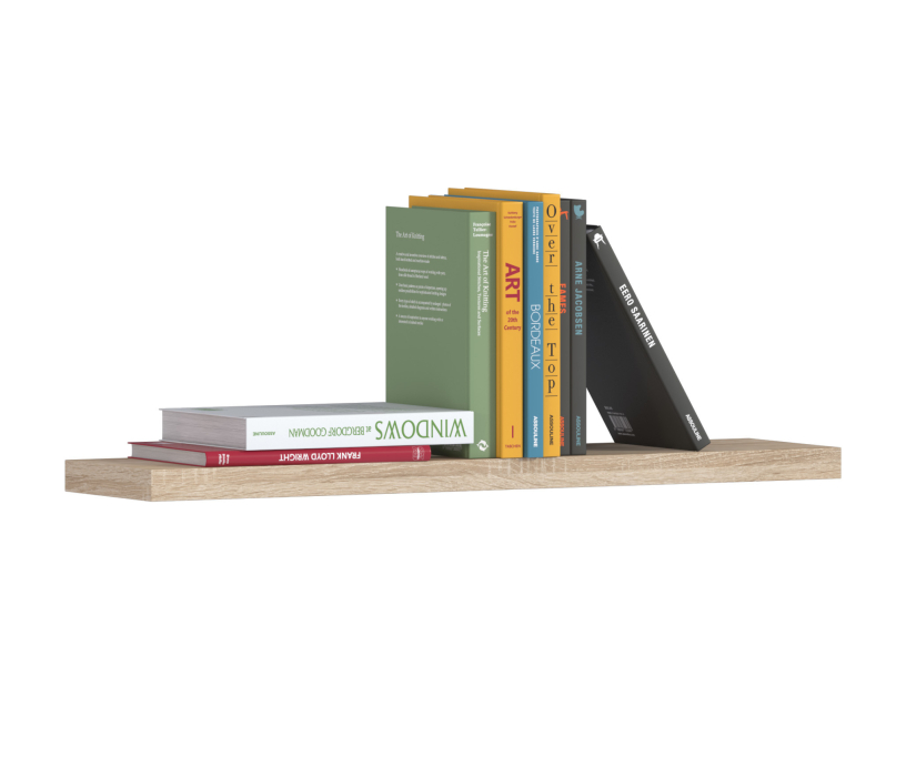 Настенные полки, Полка Дионис СБ-2363/1 Дуб Сонома