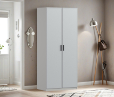 Для одежды, Шкаф двухдверный Макс 1000 мм, вариант №4 (ЛДСП/МДФ)