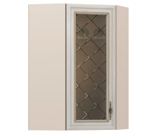 Регина РПУ-160 полка угловая с витриной