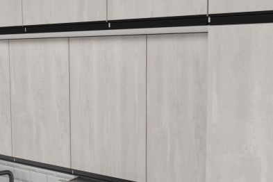 Кухонный гарнитур Сюита люкс 3,0 м Бетон темный ЛДСП