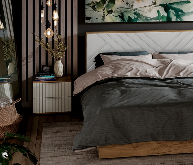 Прикроватные тумбы, Тумба прикроватная Хилтон