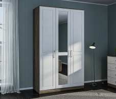 Шкафы распашные, Шкаф 3-х дверный Илона (Прованс) СБ-2667