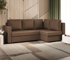 Диваны угловые в гостиную, Угловой диван Джессика 2 правый (УП), рогожка