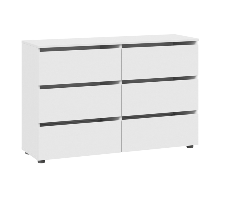 Комоды, Комод с 6 ящиками Денвер