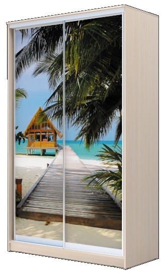 Шкафы-купе, Шкаф-купе Хит-23-12-77 Море