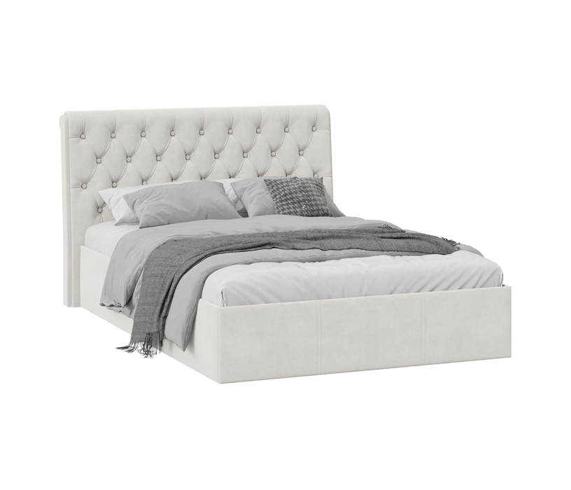 Кровати 140х200, Кровать Скарлет 1400 велюр