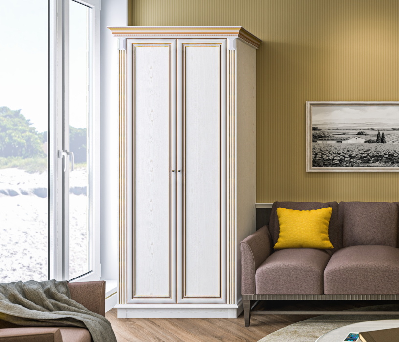 В гостиную, Шкаф двухдверный Версаль СБ-2045