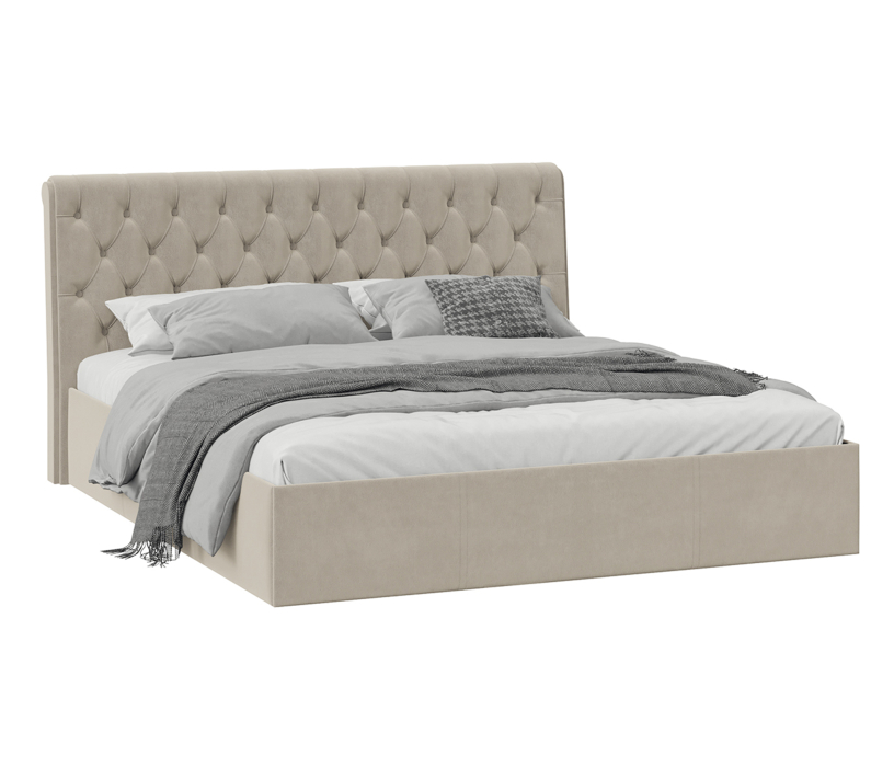 Кровати 180х200, Кровать Скарлет 1800 велюр