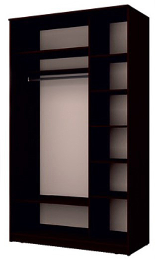 Шкафы-купе, Хит-23-14-55 Шкаф-купе 2-х дверный, 2 зеркала (2300х1362х620)