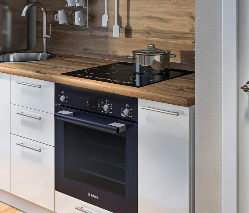 Кухонные гарнитуры, Кухонный гарнитур Регина Белый/Анна МДФ Белый глянец 1,8 м