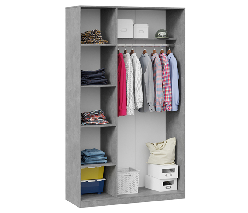 Шкафы распашные, Шкаф комбинированный Хилтон