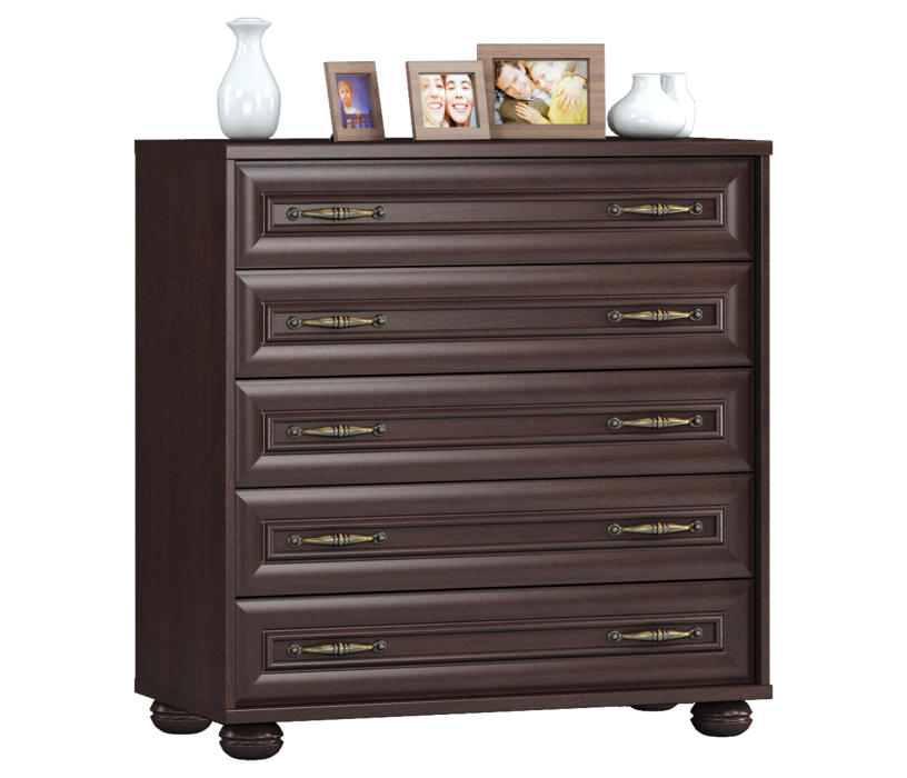 Комоды, Комод с 5-тью ящиками Верди СБ-1452