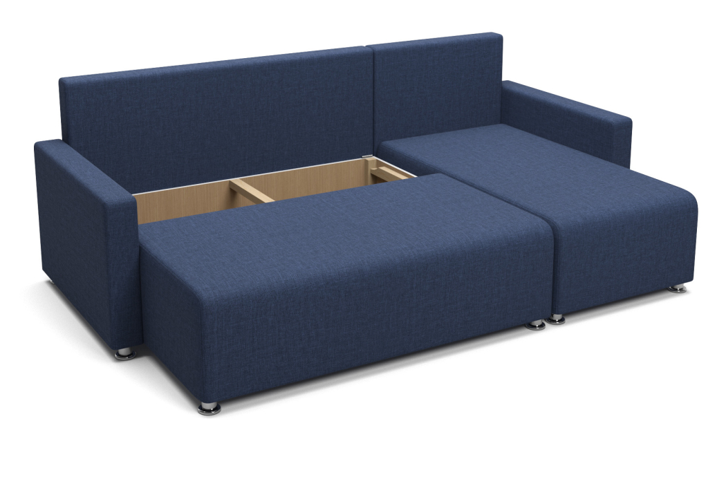 Диваны угловые, Угловой диван-кровать Челси, рогожка